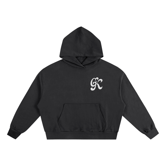 Oversized Boxy Logo Hoodie