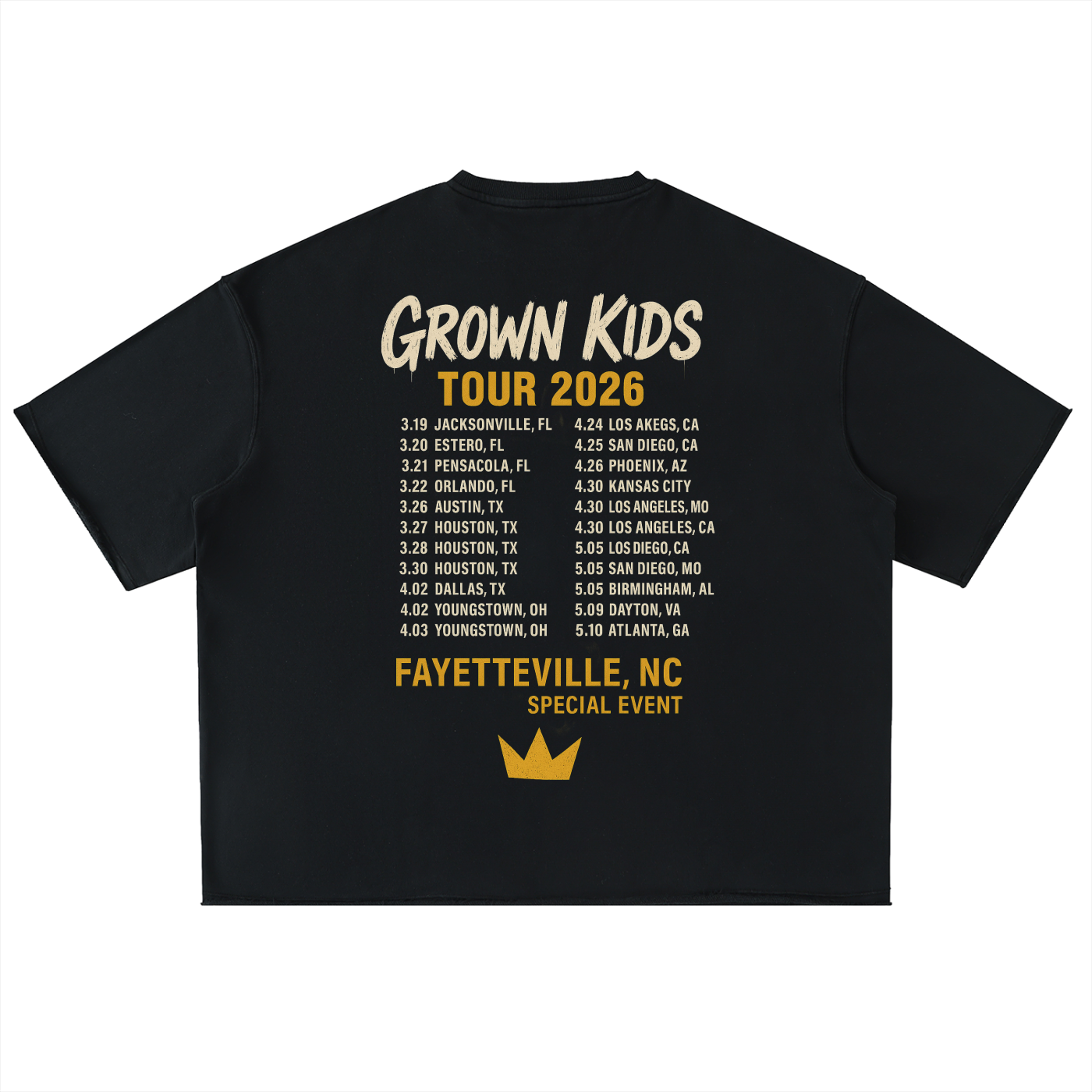Season 1 Oversized Washed Half Sleeve T-Shirt