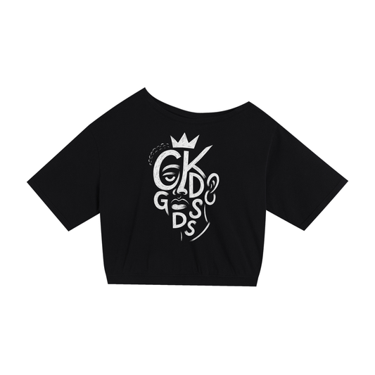 Oversized Off Shoulder Grown Kids Women Tee
