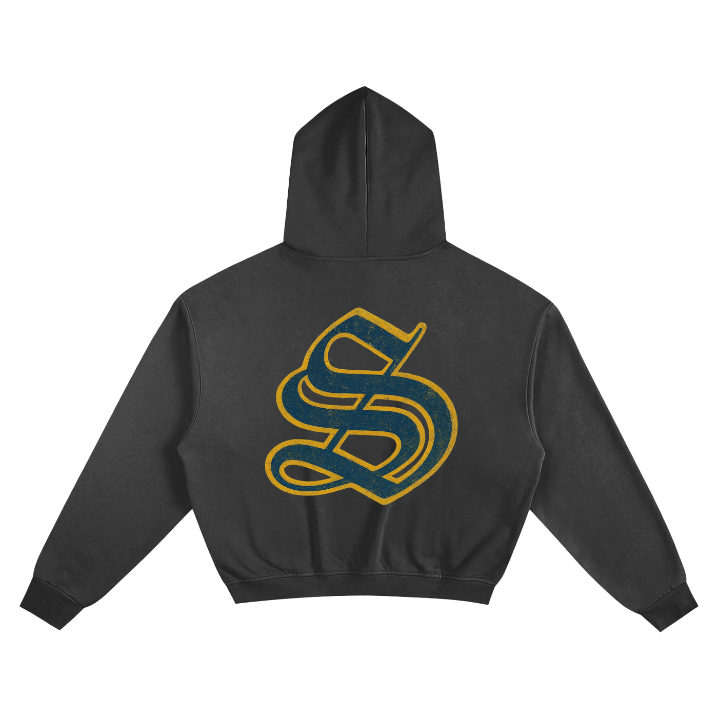 1800 Boxy Hoodie BL