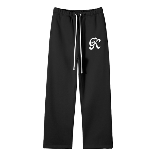 Grown Kids Unisex Solid Color Fleece Straight Leg Pants