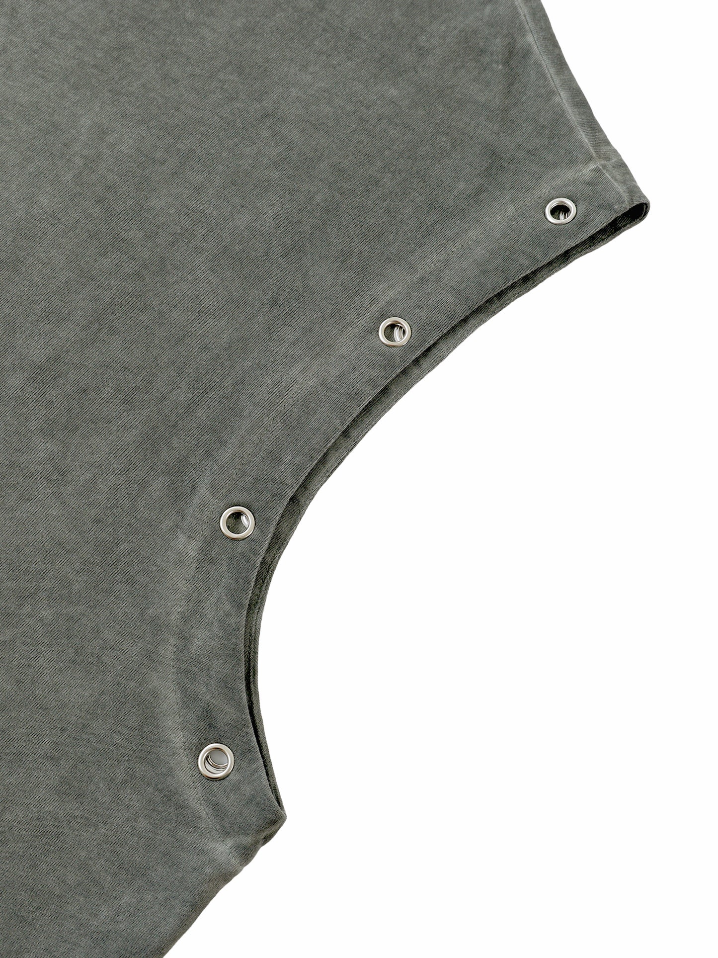 Season 1 Distressed Grommet Eyelet Tank Top